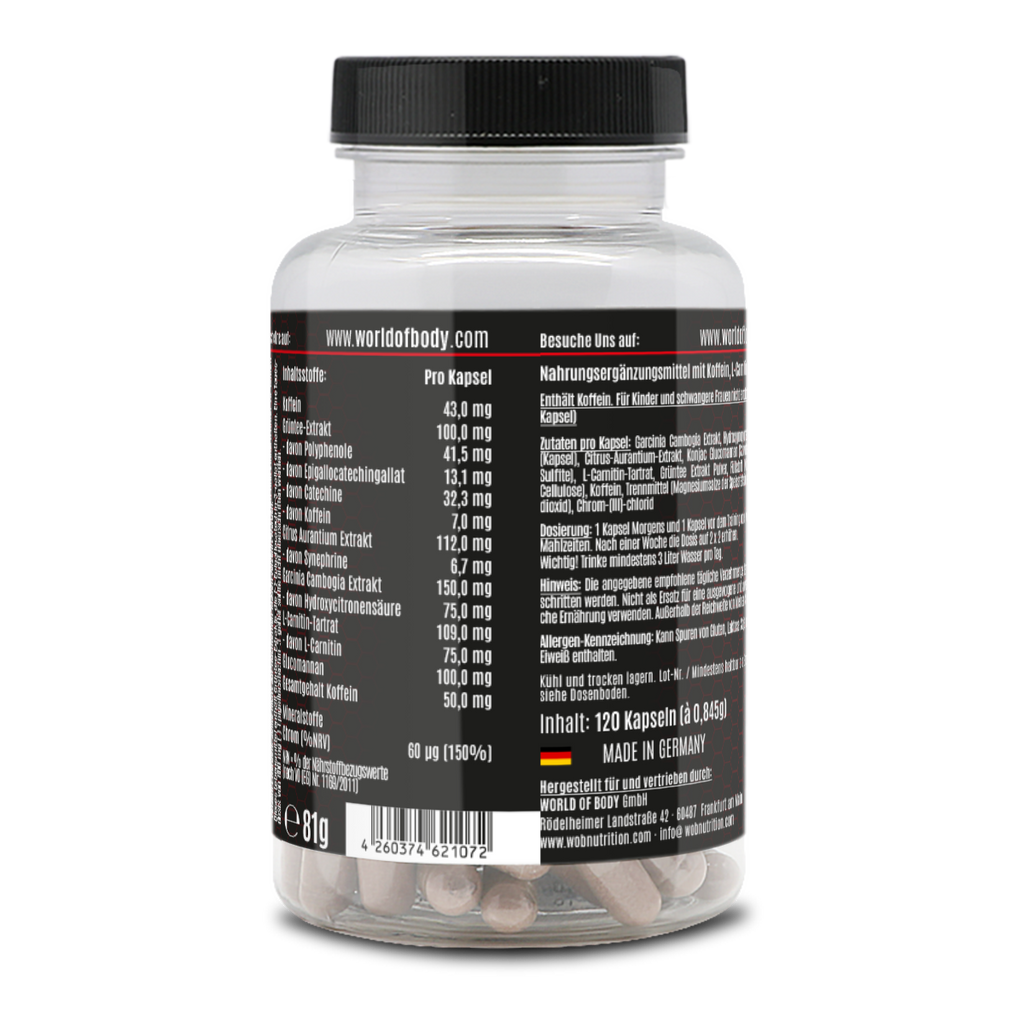 LIPOSUC 120 CAPS | STRONG FATBURNER | STAGE 2